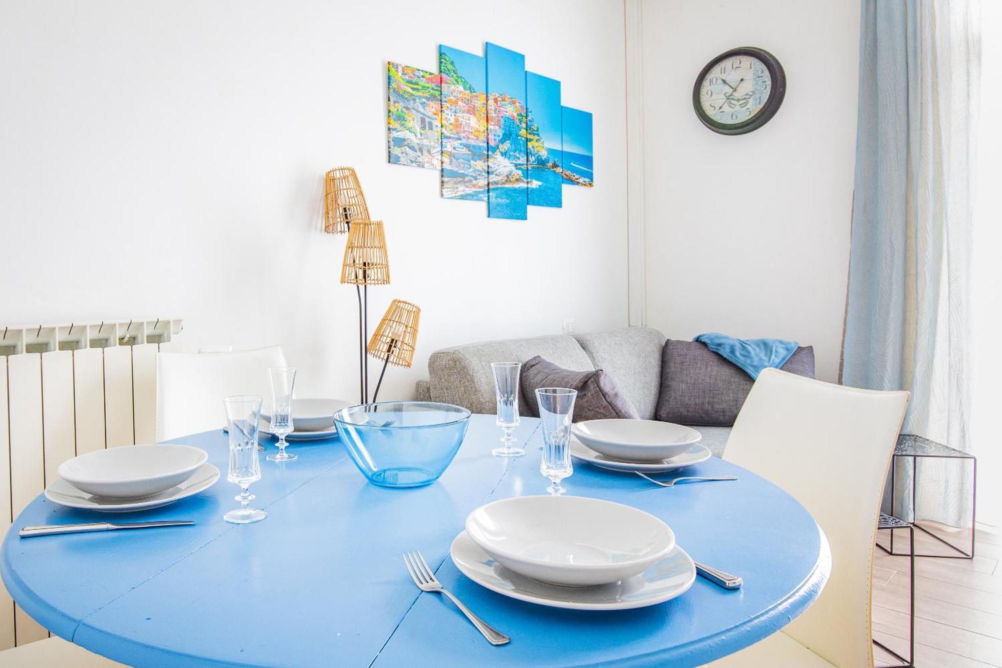 Apartmán The Blue House, Terre Marine La Spezia Exteriér fotografie