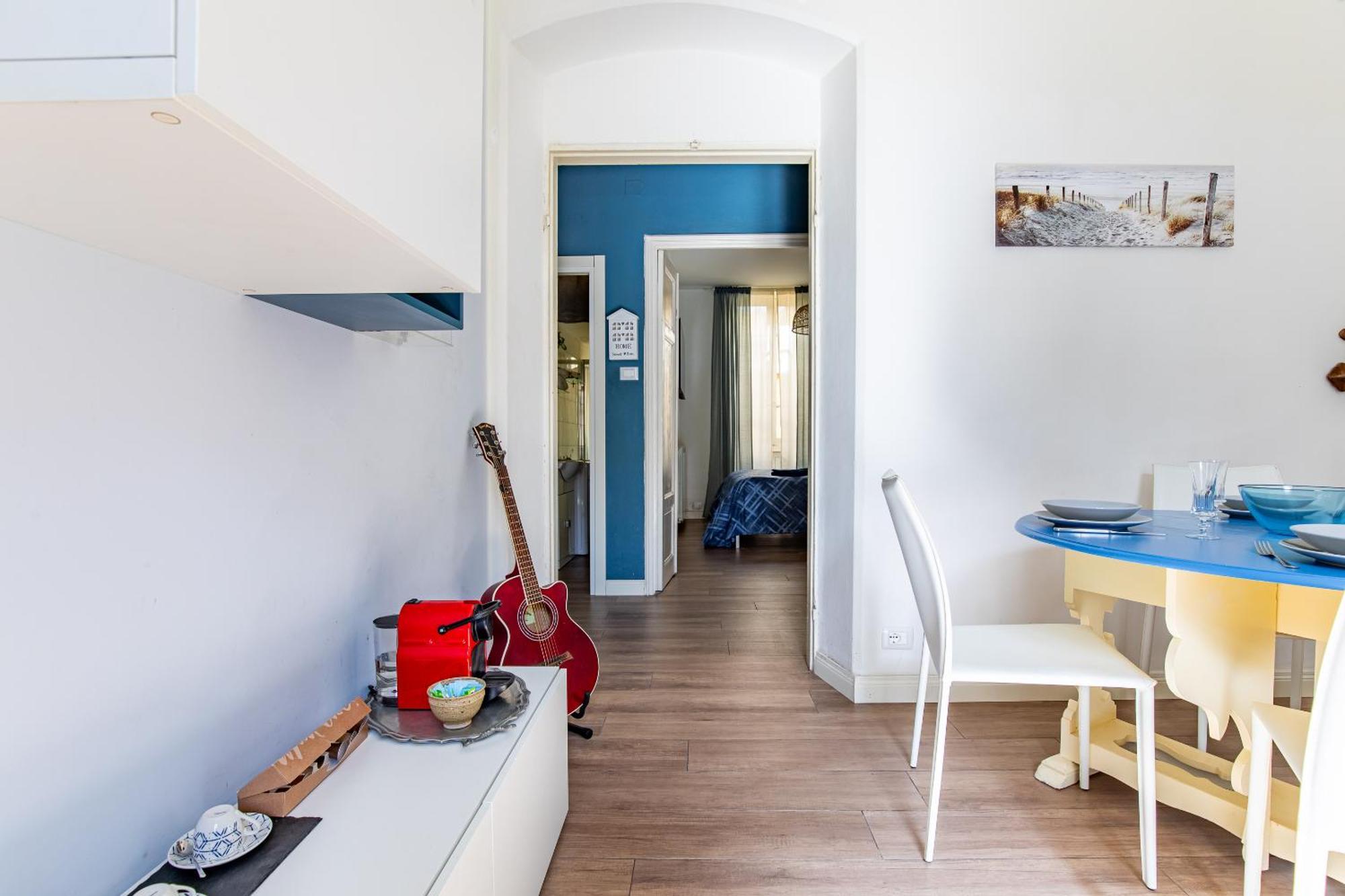 Apartmán The Blue House, Terre Marine La Spezia Exteriér fotografie