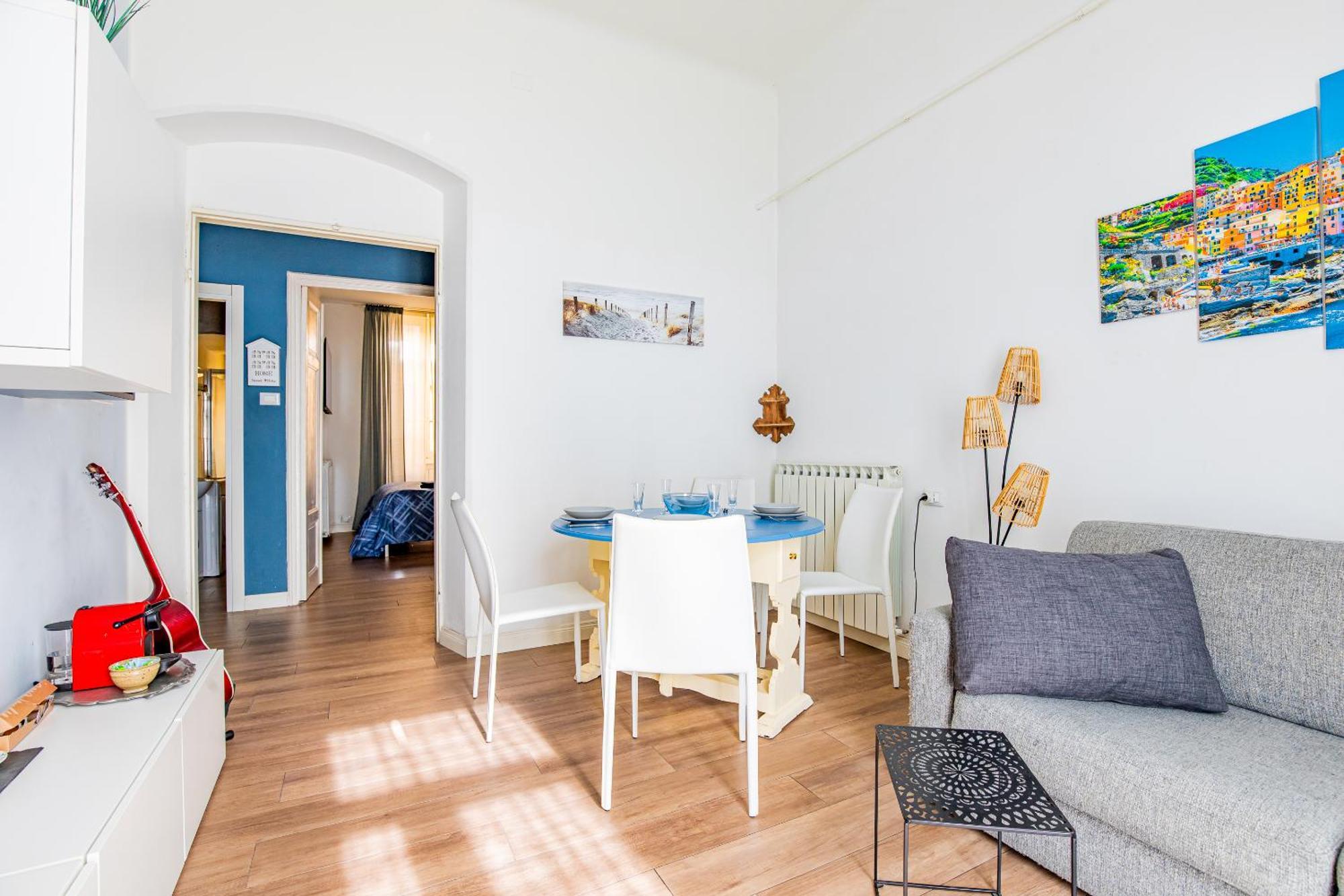 Apartmán The Blue House, Terre Marine La Spezia Exteriér fotografie